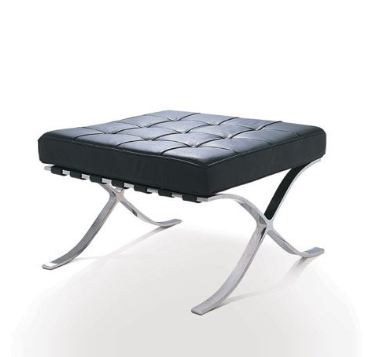 Noleggio POUF Barcelona Black a Milano